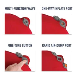 Sea To Summit Comfort Plus SI -Aventure Tente comfort plus self inflating sleeping mat multi function valve