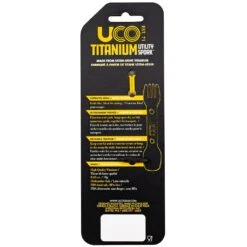 Couvert UCO Titanium Utility Spork -Aventure Tente couverts en titane uco titanium utility spork 04