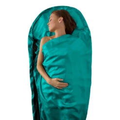 Sea To Summit Travel Liner Soie -Aventure Tente drap de sac en soie sea to summit travel liner silk 07 1
