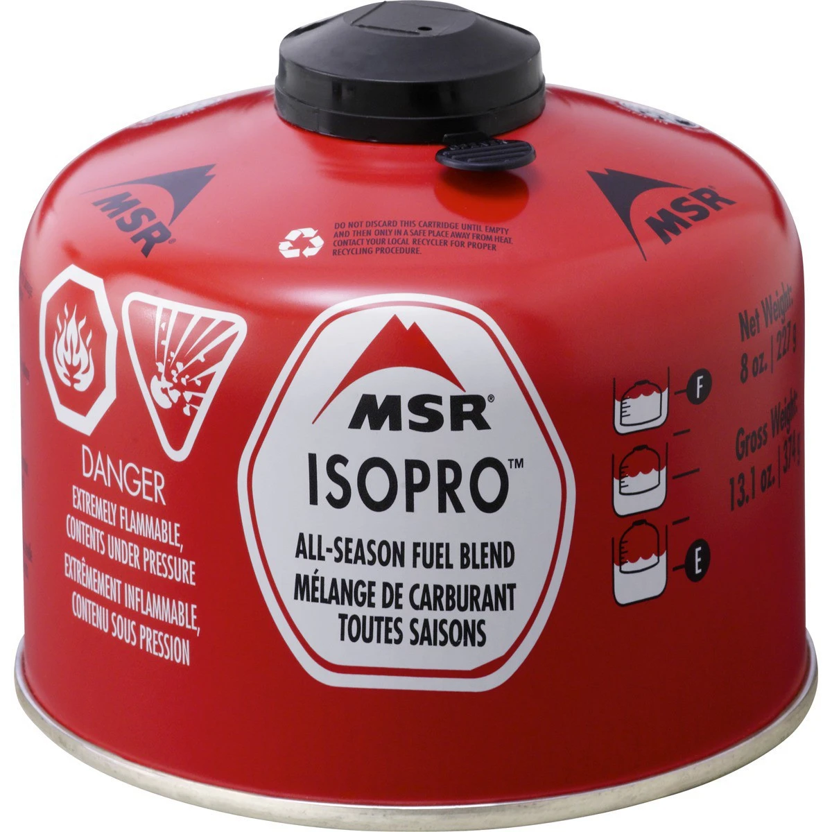 Cartouche De Gaz Msr IsoPro 227 G 3 Cartouche De Gaz Msr IsoPro 227 G