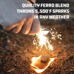 UCO Survival Fire Striker Ferro Rod -Aventure Tente pierre a feu uco survival fire striker ferro rod 03