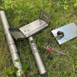 Winnerwell Fastfold Plus Titanium Nested Pipe M-sized Camping Stove -Aventure Tente poele winnerwell fastfold plus titanium nested pipe camping stove 07