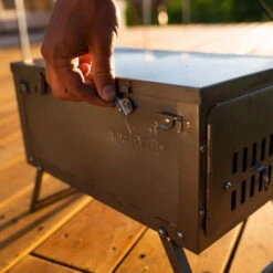 Winnerwell Fastfold Titanium Camping Stove -Aventure Tente poele winnerwell fastfold titanium camping stove 50