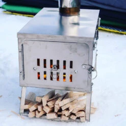 Winnerwell Fastfold Titanium Camping Stove -Aventure Tente poele winnerwell fastfold titanium camping stove 63