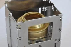 Bushbox LF Set -Aventure Tente rechaud bois bushbox lf bushcraft essentials 09