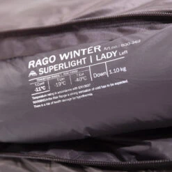 Helsport Rago Superlight Winter Lady 30 Helsport Rago Superlight Winter Lady -Aventure Tente sac de couchage helsport rago superlight winter lady 12
