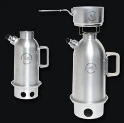 Réchaud Bouilloire Kettle Samovar -Aventure Tente samovar 01