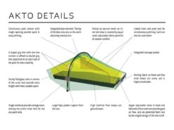 Hilleberg Akto -Aventure Tente specification akto