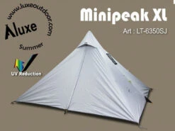 Luxe Outdoor Mini Peak XL Mesh -Aventure Tente tipi luxe outdoor mini peak xl mesh 2