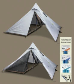 Luxe Outdoor Mini Peak XL Mesh -Aventure Tente tipi luxe outdoor mini peak xl mesh 4