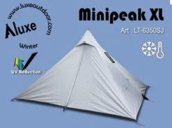 Luxe Outdoor Mini Peak XL -Aventure Tente tipi luxe outdoor mini peak xl white 01