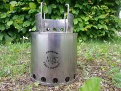 Titanium Wood Stove -Aventure Tente titanium wood stove