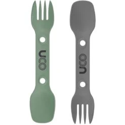 Pack 2 Couverts UCO Utility Spork -Aventure Tente uco utility spork noir kaki